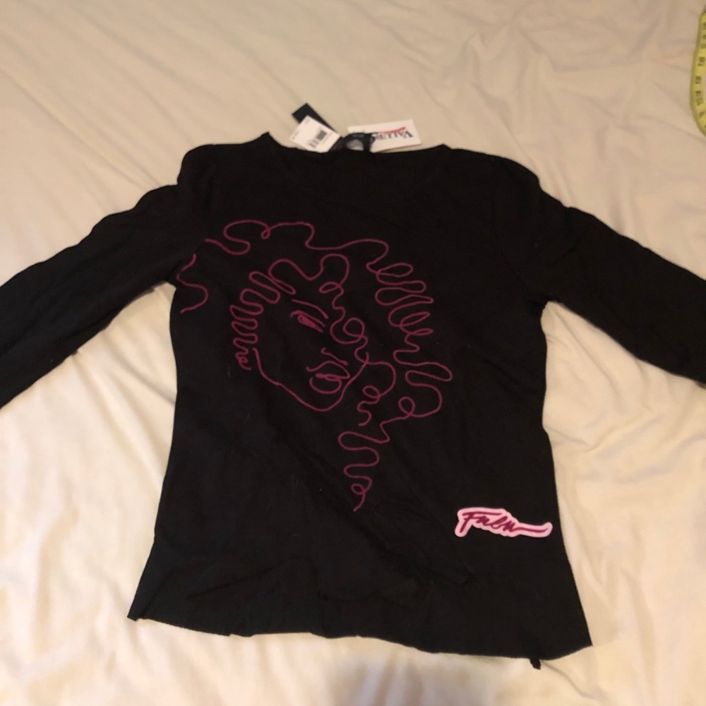 Stylish Black Long Sleeve T-Shirt